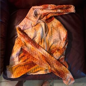 Orange Gradient Women's Hoodie